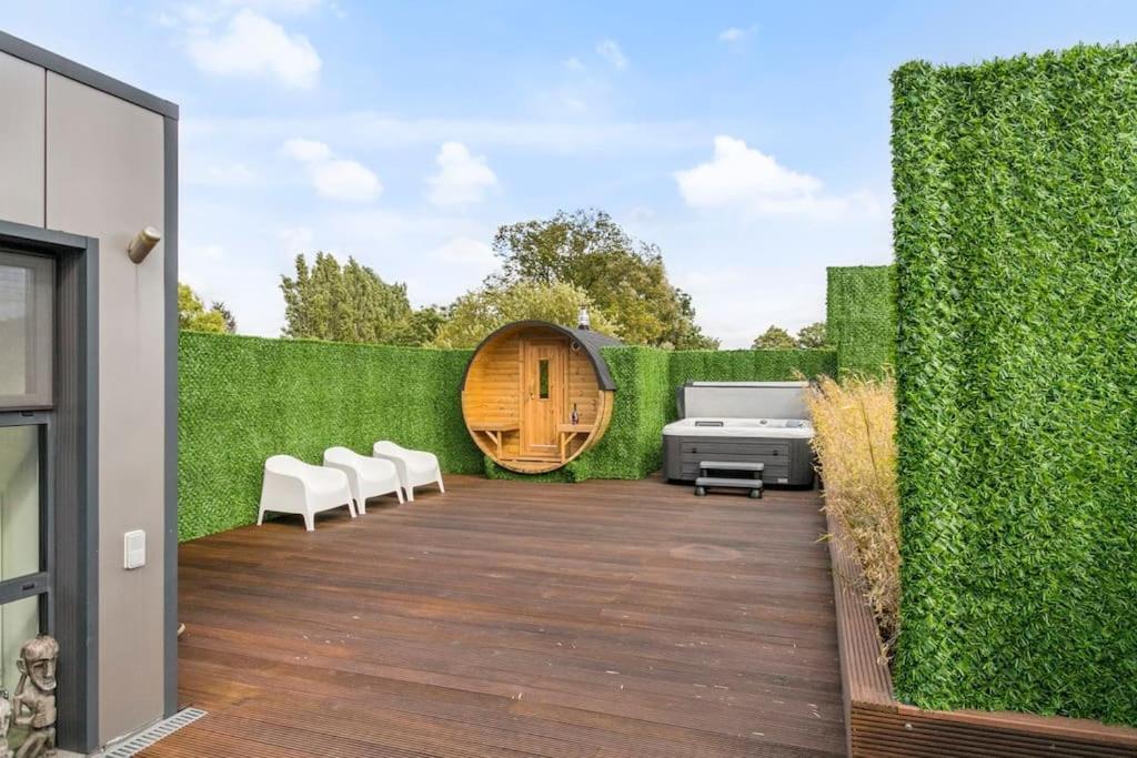 Schitterende Loft Met Jacuzzi En Sauna In Мехелен Экстерьер фото