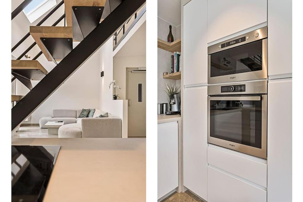 Schitterende Loft Met Jacuzzi En Sauna In Мехелен Экстерьер фото